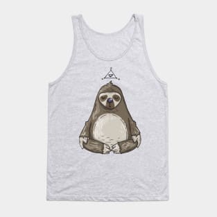 Sloth Funny Tank Top